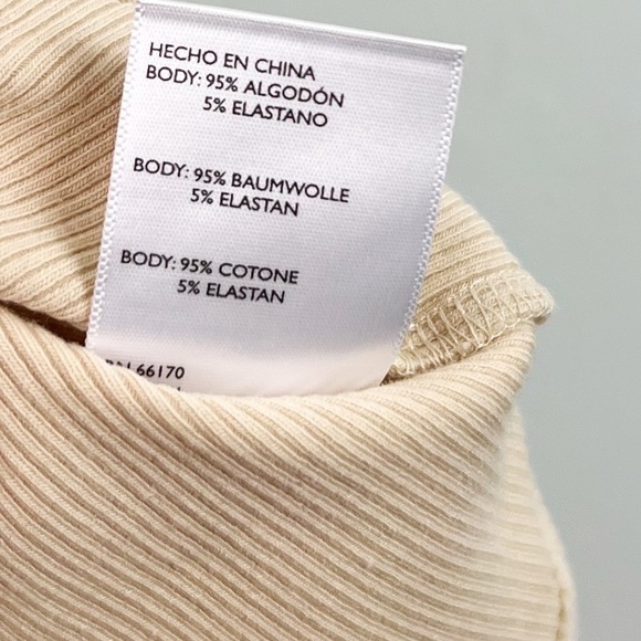 NWT Urban Outfitters Remi Ribbed Polo Romper In Cream - Picture 7 of 7